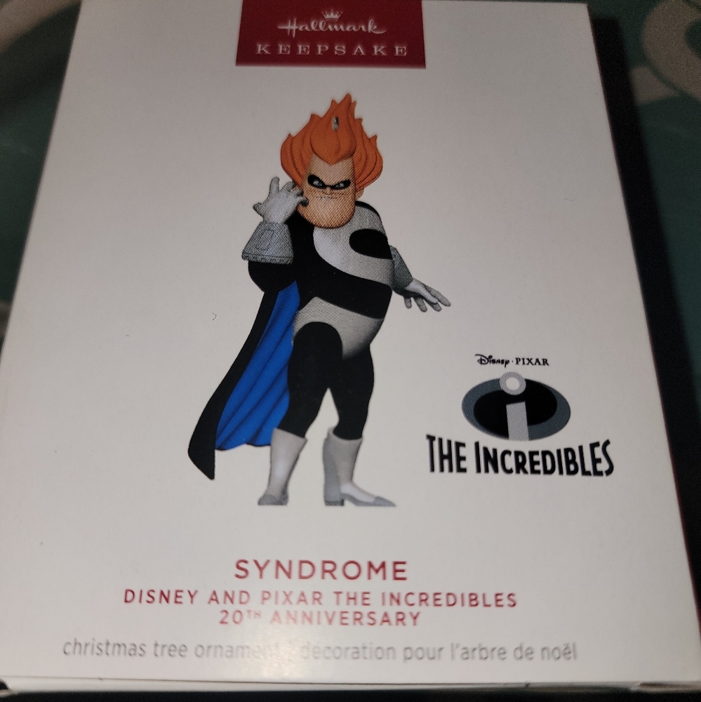 NIB Syndrome The Disney & Pixar 20th Anniversary Hallmark Keepsake Ornament
